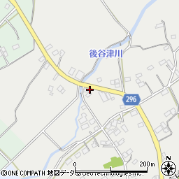 埼玉県比企郡小川町奈良梨524周辺の地図