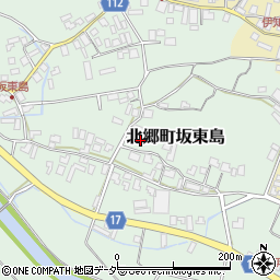 福井県勝山市北郷町坂東島45周辺の地図