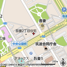 関財吾妻住宅８０５号棟周辺の地図