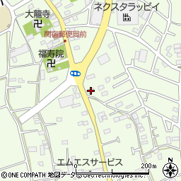 千葉県野田市関宿台町2087-2周辺の地図