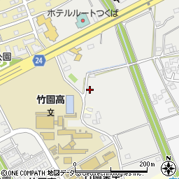 茨城県つくば市花室1230周辺の地図