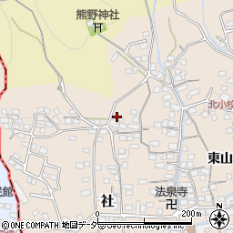 長野県諏訪郡下諏訪町東山田7446周辺の地図