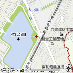 桜田雨水排水ポンプ場周辺の地図