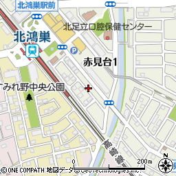 株式会社共栄ドライ　北鴻巣店周辺の地図