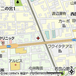 福井県福井市大願寺1丁目11周辺の地図