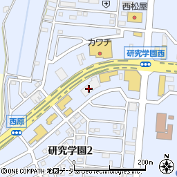 東京ガス株式会社　お客さまセンター・つくば支社・旧筑波学園ガス供給エリア周辺の地図