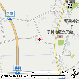 茨城県行方市手賀347周辺の地図