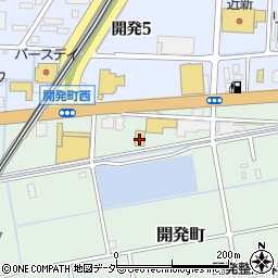 ビリオン珈琲開発店周辺の地図