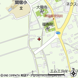 千葉県野田市関宿台町416周辺の地図