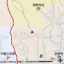 長野県諏訪郡下諏訪町東山田7590-3周辺の地図