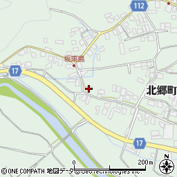 福井県勝山市北郷町坂東島38-8周辺の地図