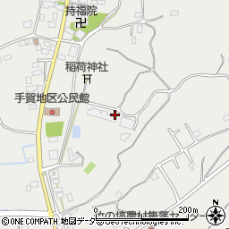 茨城県行方市手賀2581周辺の地図