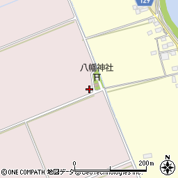 茨城県常総市福二町周辺の地図