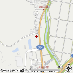 福井県永平寺町（吉田郡）諏訪間周辺の地図