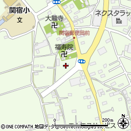 千葉県野田市関宿台町354-2周辺の地図