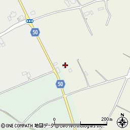 茨城県行方市行戸1255-1周辺の地図