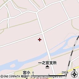 岐阜県高山市一之宮町山下上1134周辺の地図