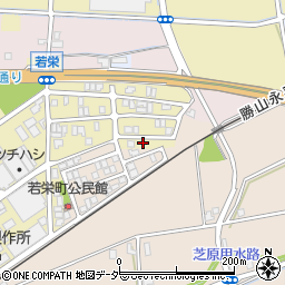 福井県福井市若栄町1261周辺の地図
