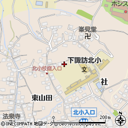 長野県諏訪郡下諏訪町東山田7248周辺の地図