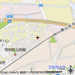 福井県福井市若栄町1263-1周辺の地図