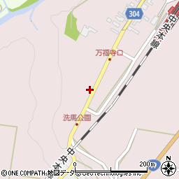 長野県塩尻市洗馬2861周辺の地図
