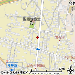 長野県岡谷市今井1861周辺の地図
