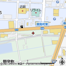 福井県福井市開発町6周辺の地図