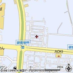 茨城県つくば市研究学園6丁目65周辺の地図