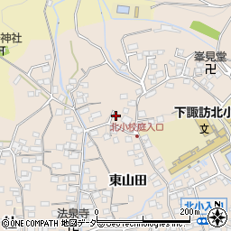 長野県諏訪郡下諏訪町東山田7317周辺の地図