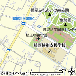 埼玉中央学園周辺の地図
