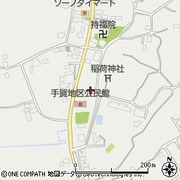 茨城県行方市手賀2621周辺の地図
