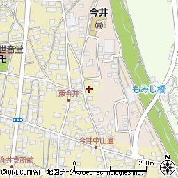 長野県岡谷市今井84周辺の地図