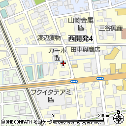 福井県福井市西開発4丁目604周辺の地図