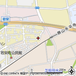 福井県福井市若栄町1246-1周辺の地図