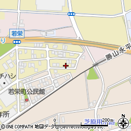 福井県福井市若栄町1249-1周辺の地図