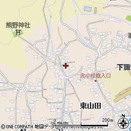 長野県諏訪郡下諏訪町東山田7382周辺の地図
