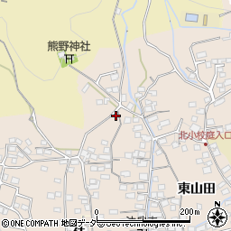 長野県諏訪郡下諏訪町東山田7445周辺の地図