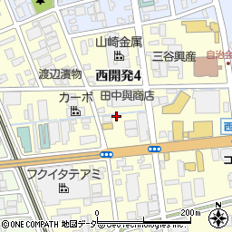 福井県福井市西開発4丁目507周辺の地図