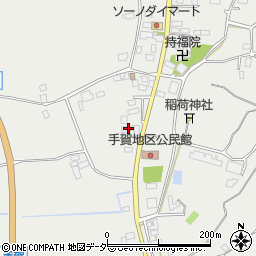 茨城県行方市手賀257周辺の地図