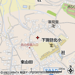 長野県諏訪郡下諏訪町東山田7237周辺の地図