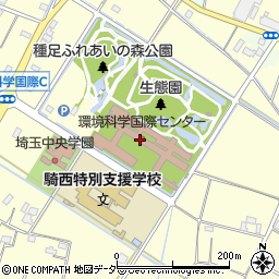 埼玉県環境科学国際センター周辺の地図