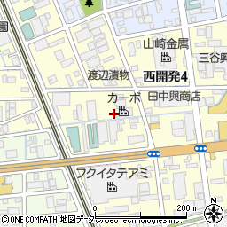 福井県福井市西開発4丁目627周辺の地図