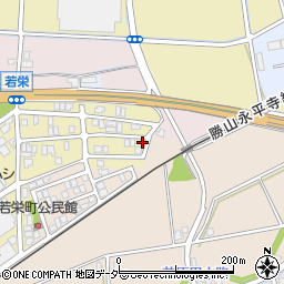 福井県福井市若栄町1245-1周辺の地図