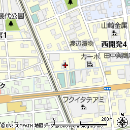 福井県福井市西開発4丁目623周辺の地図