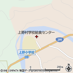 群馬県多野郡上野村新羽24周辺の地図