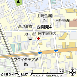 福井県福井市西開発4丁目509周辺の地図
