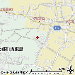 福井県勝山市北郷町坂東島58周辺の地図