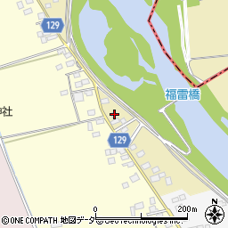 茨城県常総市福二町乙18周辺の地図