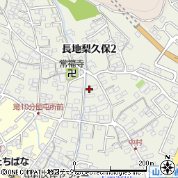 長野県岡谷市長地梨久保周辺の地図