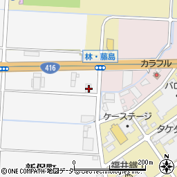 米原商事株式会社　レッカー事業部福井営業所周辺の地図